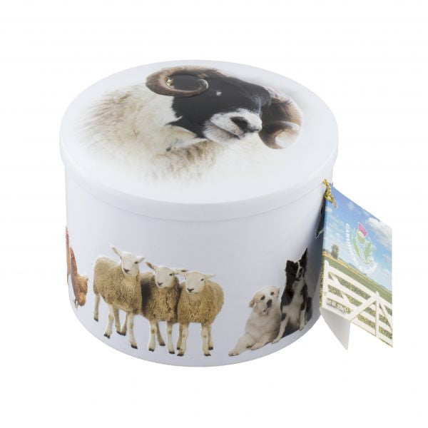 Farm Animals Vanilla Fudge Tin - 200g