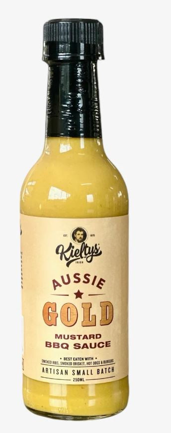 Aussie Gold Mustard BBQ Sauce - 250ml