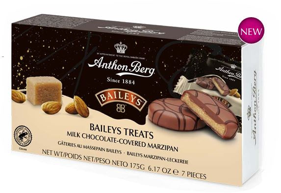 Baileys Infused Milk Chocolate Coated Marzipan 8 Pieces -175g