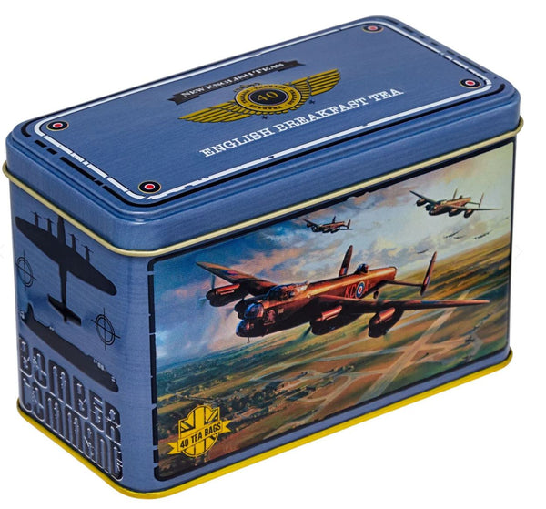 Bomber Command Tin - with 40 English Breakfast Tea Bags