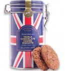 Triple Choc Chunk Biscuits in Union Jack in - 200g