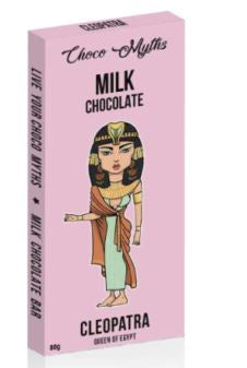 Cleopatra Milk Chocolate Block 80g