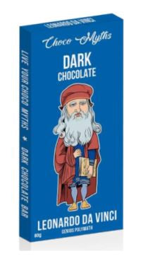 Leonardo Da Vinci - Dark Chocolate Block 80g