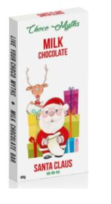 Santa Claus Milk Chocolate Block 80g