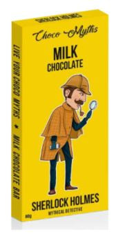 Sherlock Holmes Milk Chocolate Block 80g