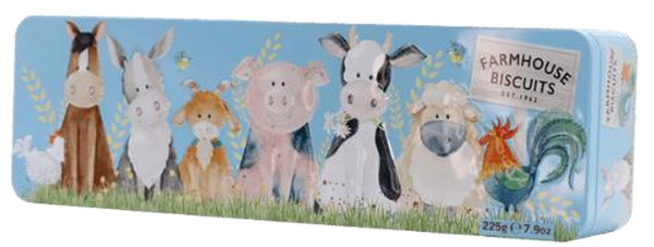 Farmyard Tin with Oat Crumbles - 225g