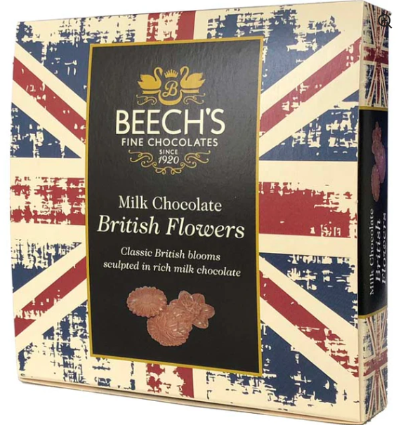 'British' Chocolate Flowers 90g