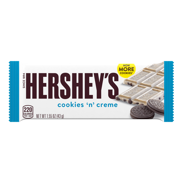 Hershey's Cookies and Cream Bar 43g