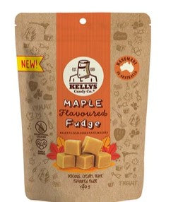 Maple Flavoured Fudge - 180g Pouch