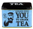 England Needs You! Tin with 40 English Afternoon Tea Bags