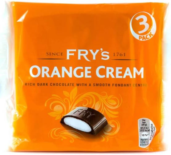Fry's Orange Cream - 3 Pack