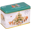 Beatrix Potter Winter Peter Rabbit TeaTin with 40 English Breakfast TeaBags