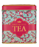 Tapestry Collection - 32 English Breakfast Tea Bags in Pink Gift Tin