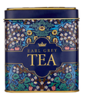 Tapestry Collection - 32 Earl Grey Tea Bags in Blue 'Daisies' Gift Tin