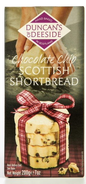 Chocolate Chip Scottish Shortbread - 200g