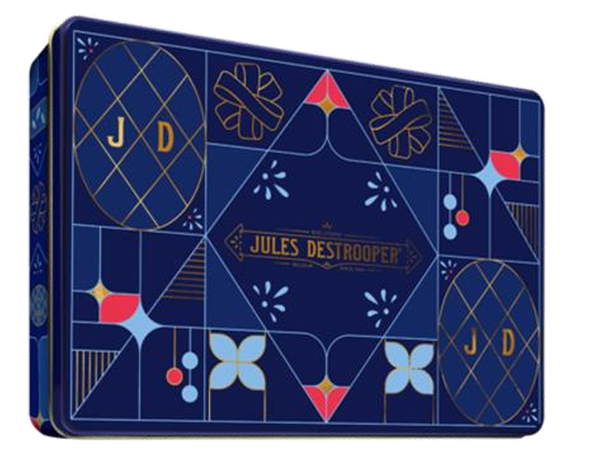 Royal Decor Large Gift Tin with Butter Crisps & Almond Thins - 350g