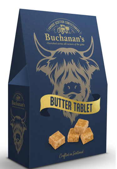 Butter Tablet Gift Pouch 150g