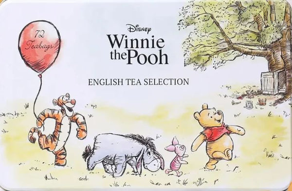 Winnie the Pooh Tea Selection Tin - with 72 Tea Bags