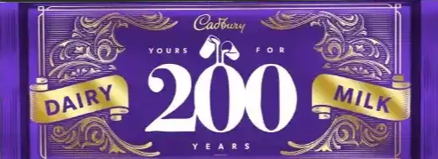 Dairy Milk Limited Edition Year 200 - 360g