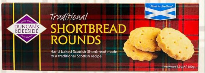 Traditional Shortbread Rounds - 150g