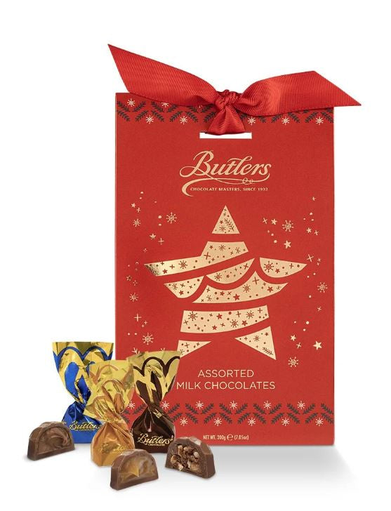 Luxury Red Christmas Twist Wrap Assortment - 200g