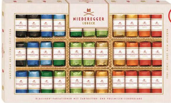 Marzipan Selection - 33 pieces, 400g
