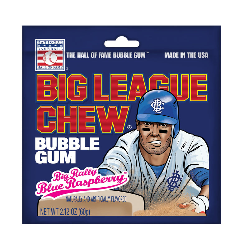 Big League Chew - Blue-Raspberry - 60g