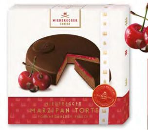 185g Marzipan Cake - Black Forest with Dark Chocolate
