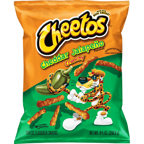 Cheeto's Cheddar Jalapeno Crunchy  USA
