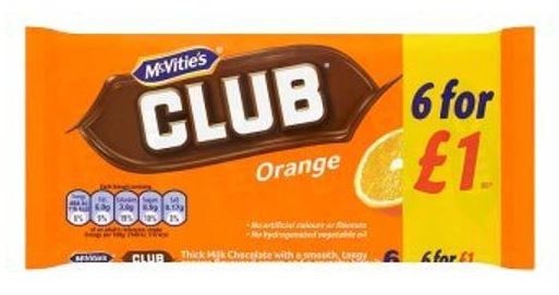 Club Orange biscuit 6 pack