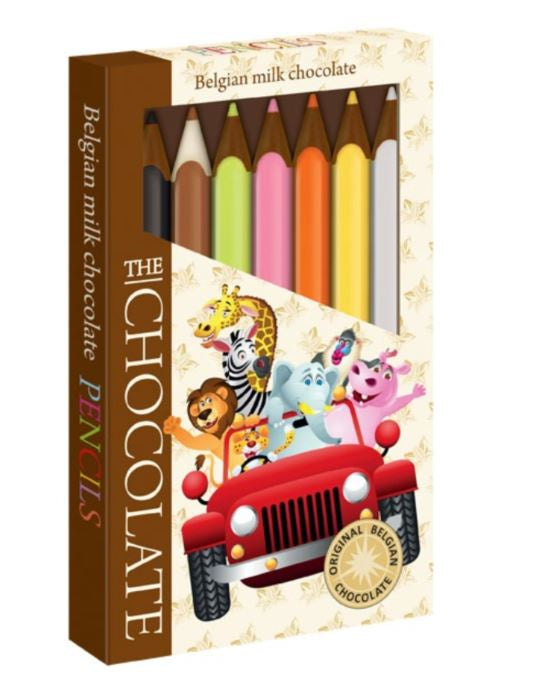 Chocolate Pencils Gift Box (Animal Safari Design)- 90g