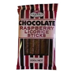 Licorice Lovers Chocolate Raspberry Sticks