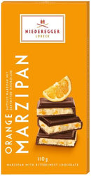 Dark Chocolate Coated Marzipan with Oranges 110g