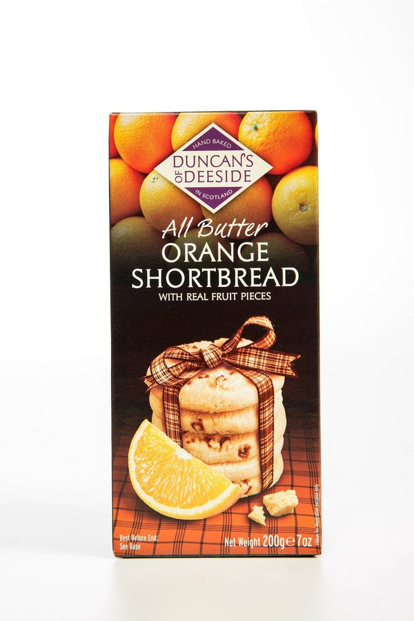 All Butter Orange Shortbread 200g