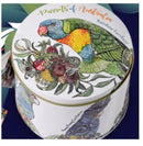 Parrots of Australia Embossed Tin with Dark Chocolate Fruit & Nuts - 200g