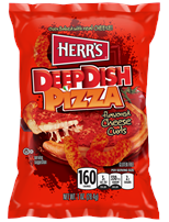 Herr's deep pan pizza