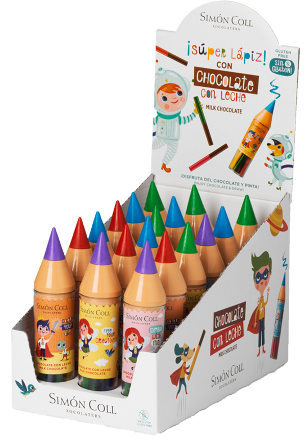 Chocolate Pencils in Case - 30g
