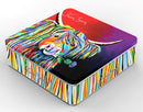 McCoo Floral Tin with Salted Caramel Fudge - 200g