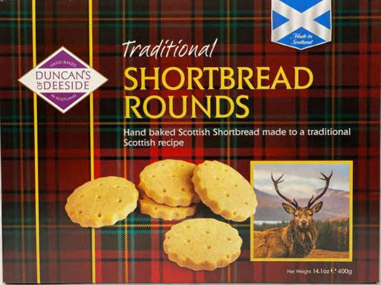 Traditional Shortbread Rounds - 400g