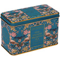 Song Thrush Teal Tea Tin with 40 English Breakfast Tea Bags