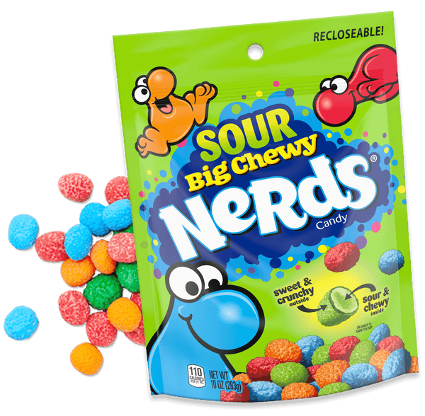 Sour Big Chewy Nerds - 170g Bag