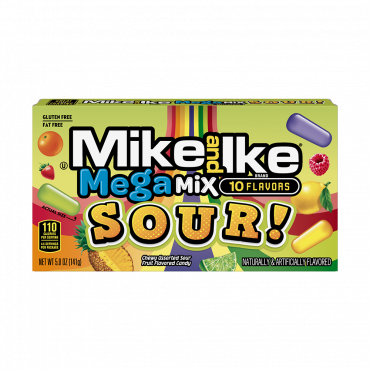 Mike & Ike Mega Sour Mix - 141g
