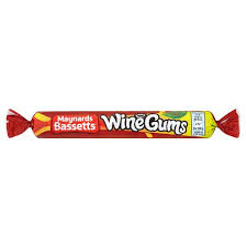 Wine gum roll