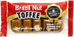 Walker's Brazil Nut Toffee 100g Block